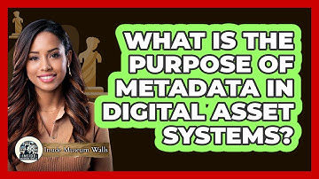 What Is the Purpose of Metadata in Digital Asset Systems?