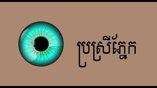 មេរៀនទី២ សរីរាង្គវិញ្ញាណ(ចក្ខុវិញ្ញាណ)
