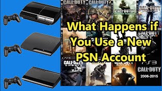 What Happens When You Play with a New PlayStation Network ID on PS3 Call of Duty Games!?