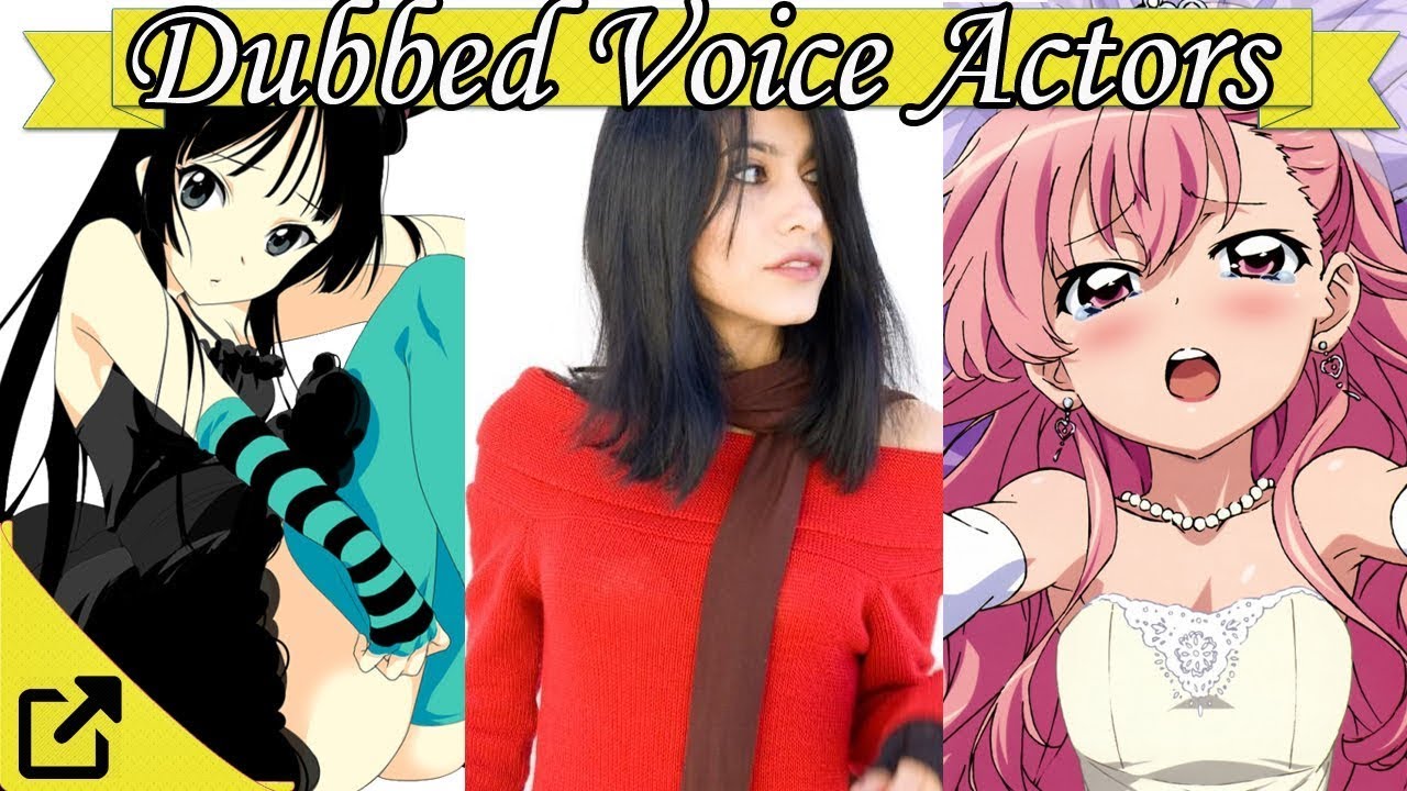 Top 25 Anime Dubbed Voice Actors - YouTube