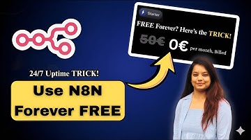 The Secret Way to Host N8N for FREE — No Server, No Cost, Forever! 🚀#n8n #automation #nocode #ai