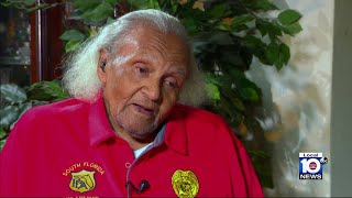 Oldest living retired MiamiDade police officer celebrates 99th birthday