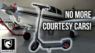 Flying to an Island to Test the New Hovsco Xander Max Electric Scooter!