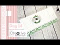 Day 14 | 31 Days of Christmas Cards | Eclipse Slimline Pocket Card | Cricut Tutorial