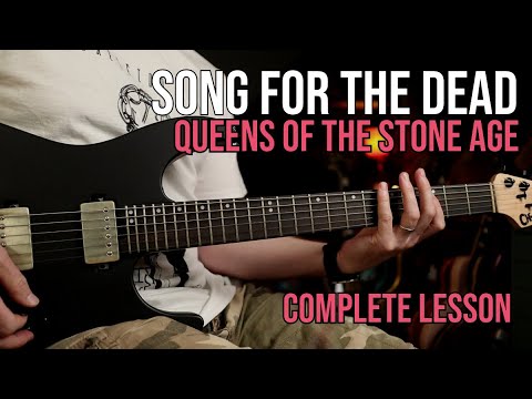 How To Play Song For The Dead By Queens Of The Stone Age | Guitar Lesson