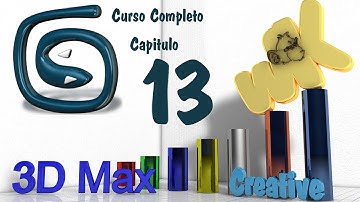 3D Max Studio en Windows 8, Curso básico, Crear multiples objetos con array, Capitulo No 13