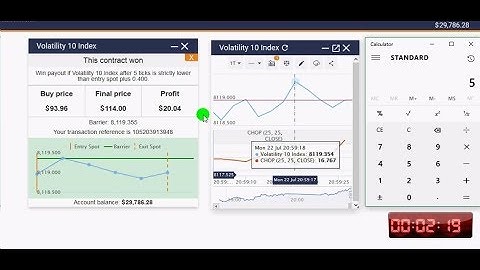Latest Strategy released 22nd july 2019  Updown Binary Options Volatility 10 index 100% winning stra