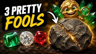 3 Pretty Rocks That Fool You - 1 Ugly Rock Near You That Can Hide Gold