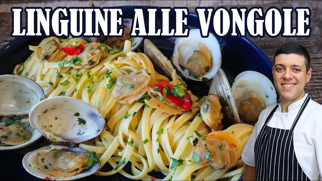 How to Make Linguine Alle Vongole   Recipe by Lounging with Lenny
