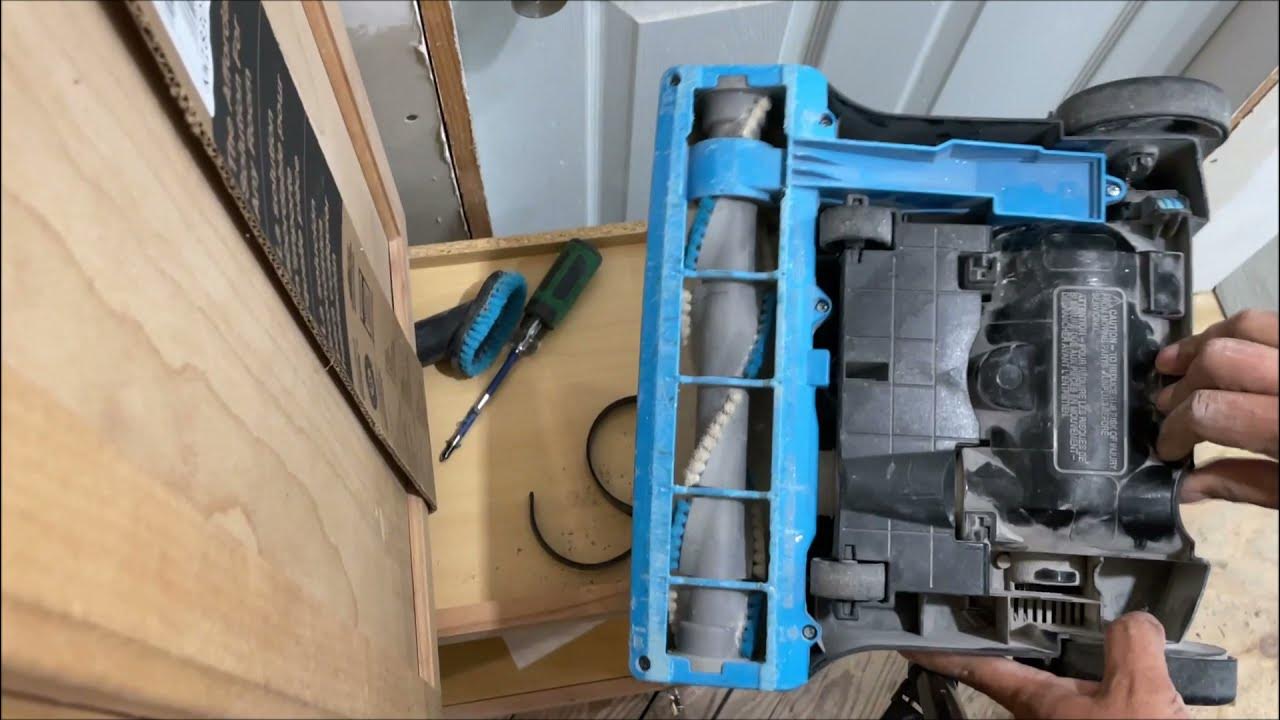 how to CHANGE a VACUUM CLEANER BELT bissell YouTube