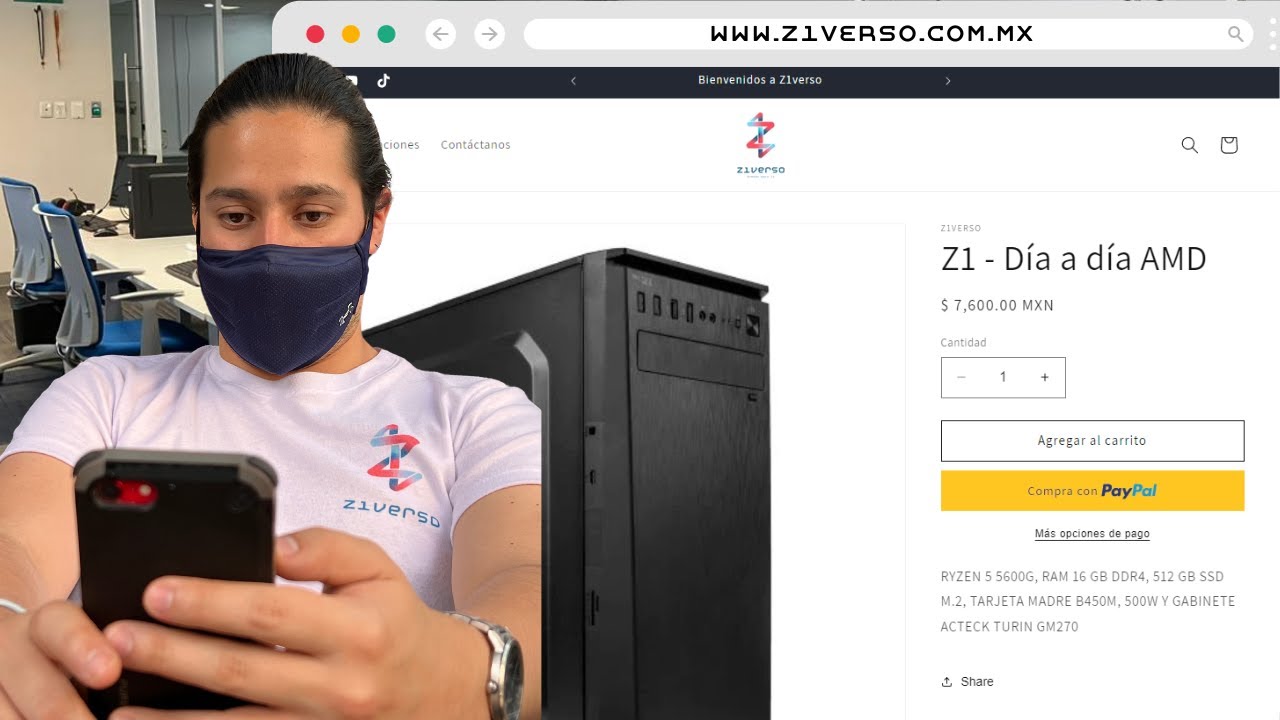 Equipo vendido desde la nueva pagina web 📲😃