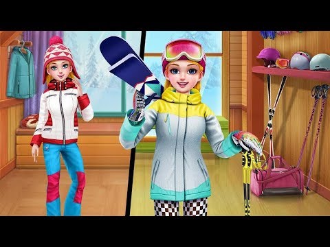 Fun Girl Kids Games - Ski Girl Superstar - Coco Play By TabTale - Winter Olympics -Dance & Fashion