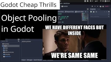 Object Pooling in Godot! Godot Cheap Thrills