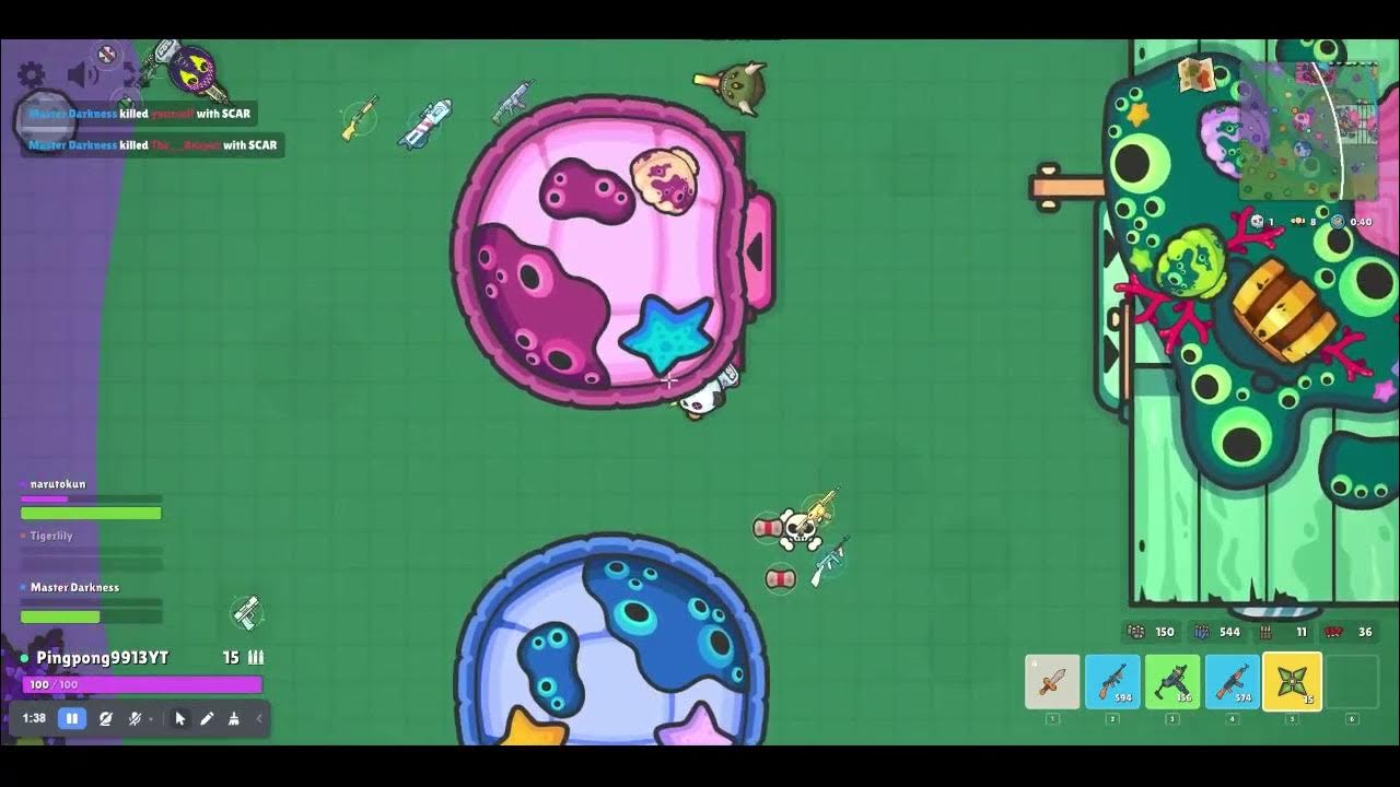 Winning a game in Zombs Royale YouTube