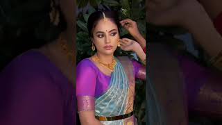 Nanditha Swetha In Beautiful Saree Cly Look Latest Video