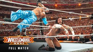 Full Match - Rey Mysterio Vs Cm Punk Wrestlemania Xxvi