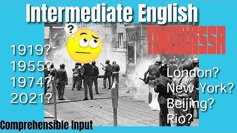Intermediate English - Playing Timeguessr #2 (Comprehensible Input)