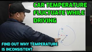 Car Temperature Gauge Goes Up and Down while Driving (Temperature Fluctuation)