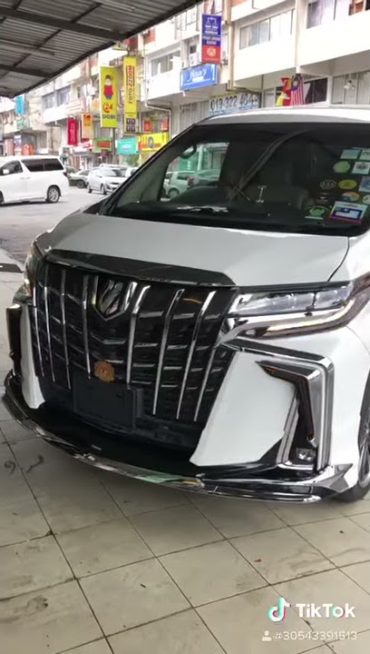 Toyota alphard 2003 upgrade 2018 facelift