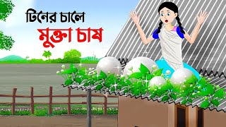 টিনের চালে মুক্তা চাষ | Bangla Cartoon | Fairy Tales Rupkothar Golpo | Emon Squad