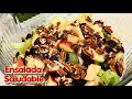 Ensalada saludable para navidad o año nuevo 