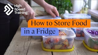Storing Food On Fridge Shelves | Correct Order \& Storage Tips