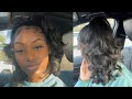 Half Up Half Down With Curls Hair Tutorial l Tiana Shannell