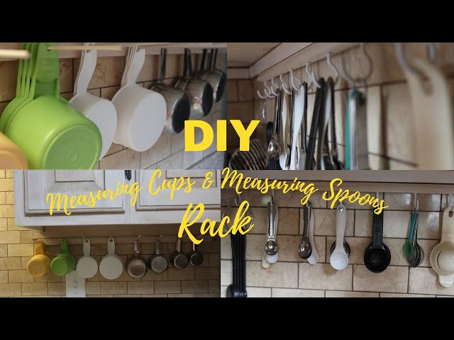 DIY Project for Organizing Measuring Cups
