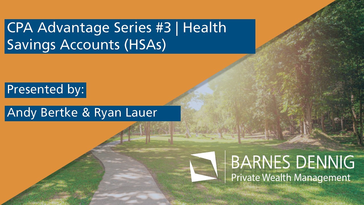 CPA Advantage 3   HSAs