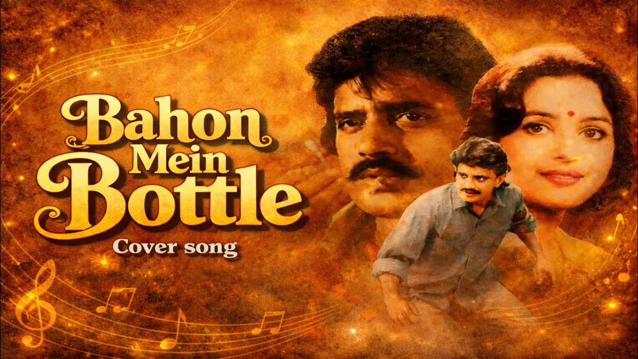 Bahon Mein Bottle | Old Is Gold Cover Song 🎶 | 70s Vintage Bollywood Feel | Retro Love Song