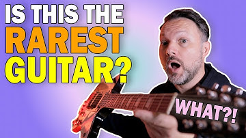 De MEEST ZELDZAME gitaar die ik bezit: een Greco Firebird 12-snarige uit 1979 (slechts ÉÉN ter we...
