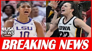 Angel Reese reacts to Caitlin Clark competition