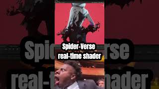 Spider-Verse shader 💀 by VFX Artist Sakura_Rabbiter