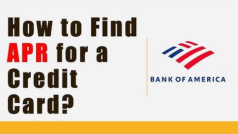 Bank of america credit card interest rate calculator