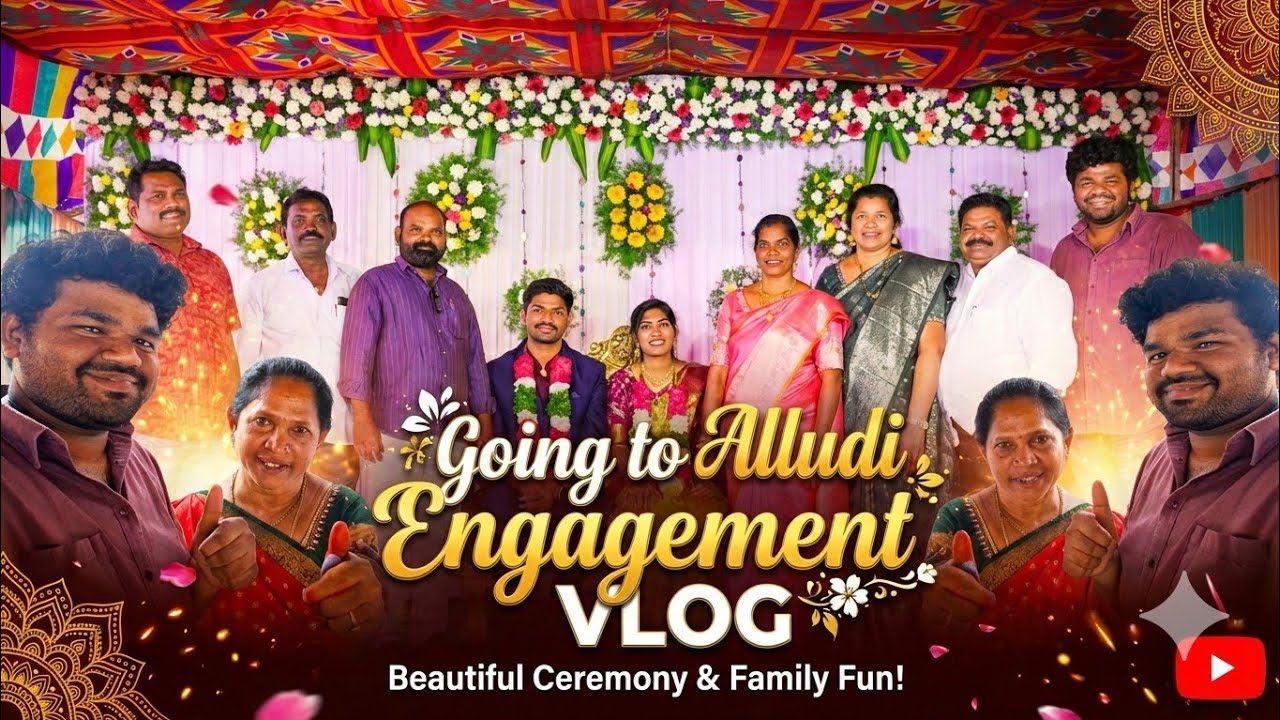 Going to Alludi Engagement - #Vlog 2