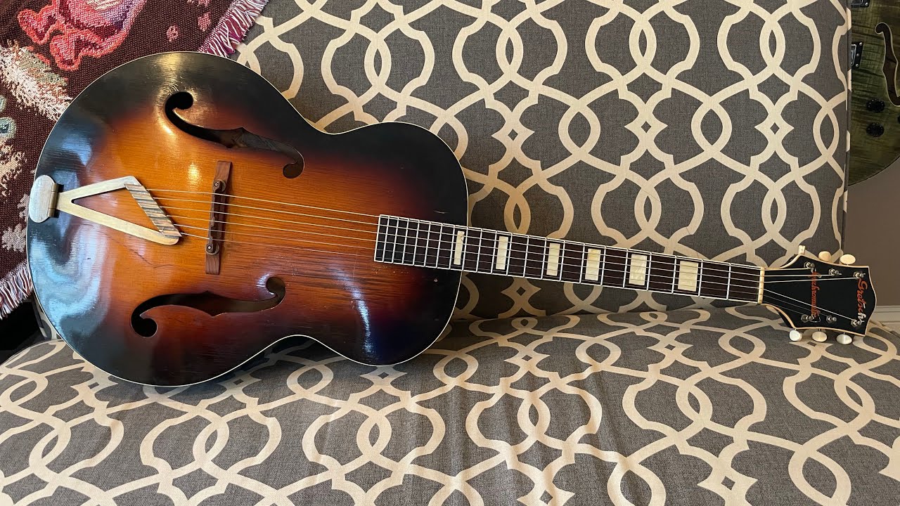 1954 Gretsch Synchromatic project wrap-up and sound clips - YouTube