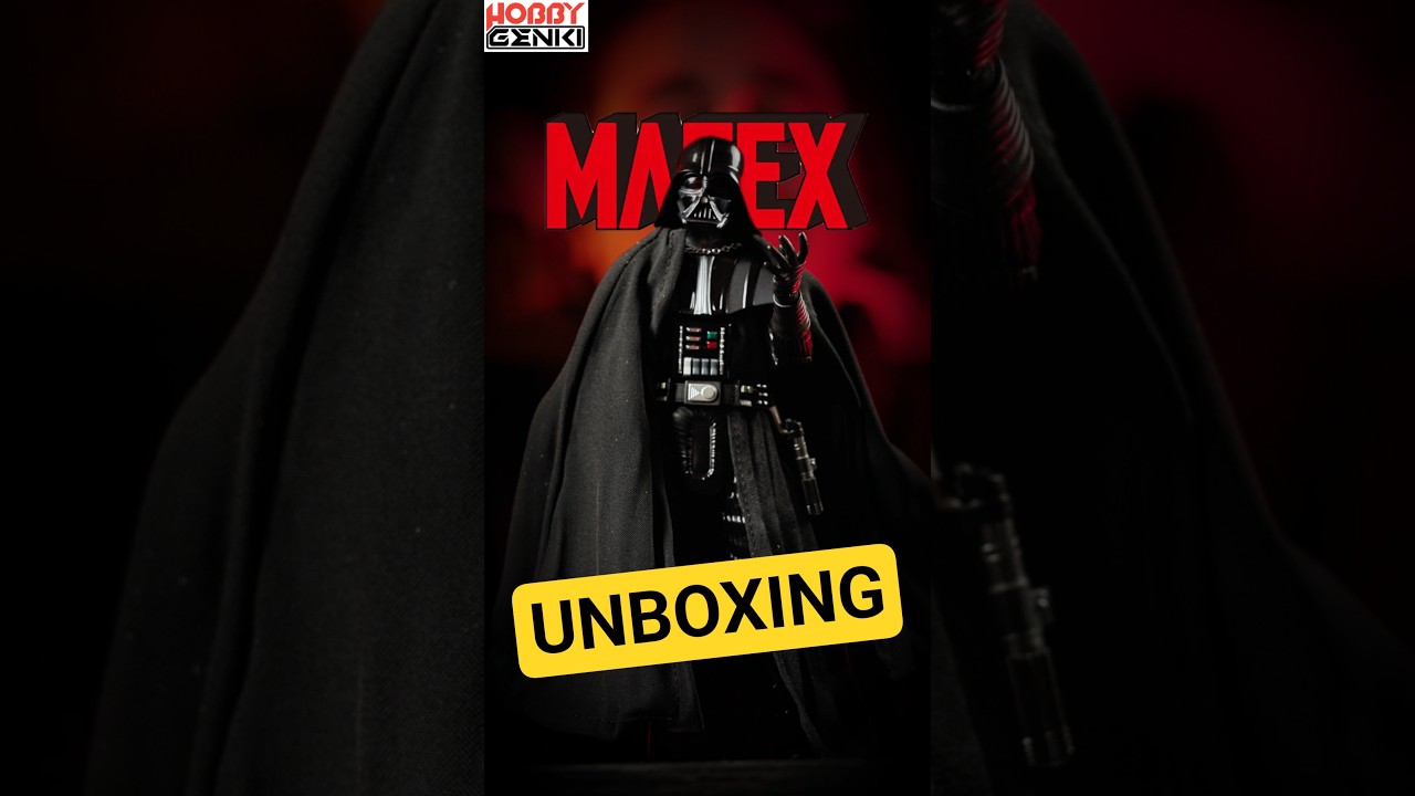 Incredible! MAFEX DARTH VADER Obi-Wan Kenobi action figure! - YouTube