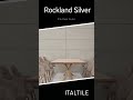 Italtile  rockland silver matt glazed white bodied ceramic tile shorts italtile tile