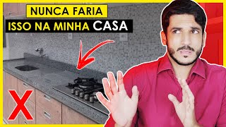 5 BANCADAS DE COZINHA QUE NUNCA USARIA NA MINHA CASA E 5 BANCADAS QUE EU ADORO