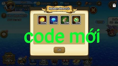 Code kho báu huyền thoại bản eng mới nhất trong tuần