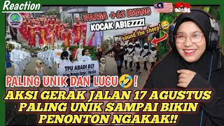 🇲🇾🇮🇩HANYA ADA DI INDONESIA❗AKSI2 LUCU PESERTA GERAK JALAN KREASI PALING UNIK BIKIN PENONTON NGAKAK😂