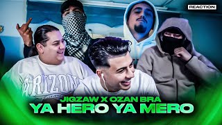 OZANBRA DISST ICON 5 KÜNSTLER 😱 JIGZAW x OZAN - YA HERO YA MERO | Reaction mit Skandal & Biggie