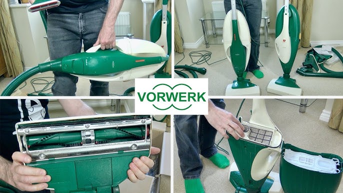 Vintage Vorwerk VK121 Vacuum Cleaner & Tools Unboxing & First Look 