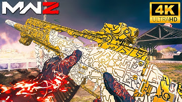 Solo to RED ZONE w JAK SIGNAL BURST (Holger 556) in MW3 Zombies 4K (No Commentary) MWZ
