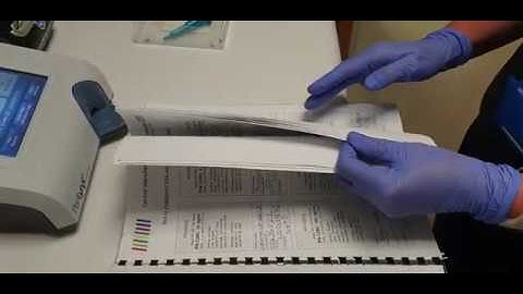 Processing a patient sample for FFN on the Hologic PeriLynx analyser