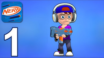 NERF: Superblast - Gameplay Walkthrough Part 1 - Tutorial (iOS, Android)