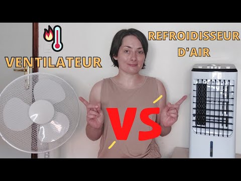 Astuce CANICULE : Ventilateur ou Refroidisseur d'air !