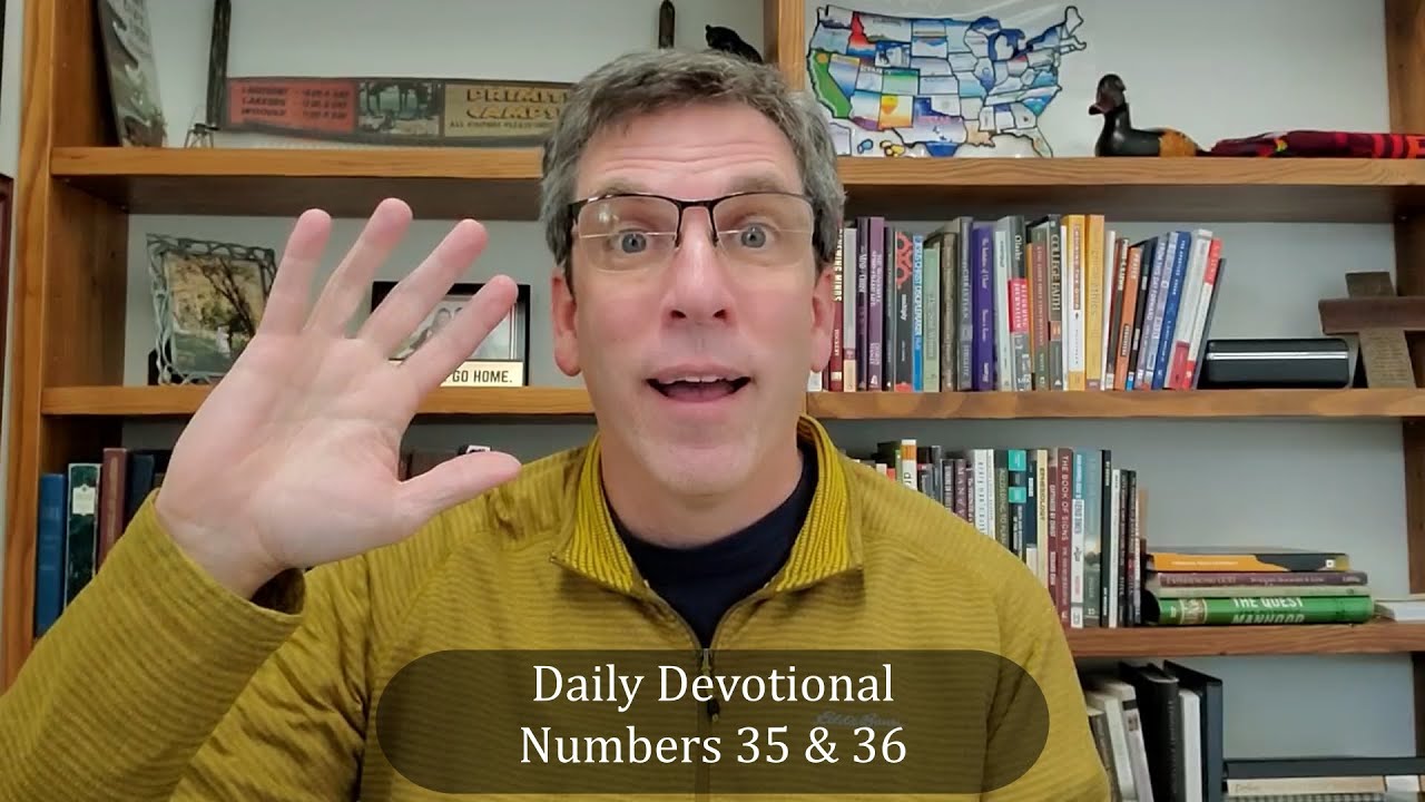 Daily Devotional Numbers 35 36 YouTube Daily Devotional Numbers 35 36 YouTube
