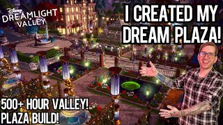 Disney Dreamlight Valley | Elegant \& Magical Plaza Build! (W\/ Dark Magic?!)