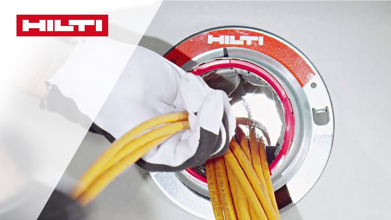 Vorstellung Der Hilti Brandschutzhulse Zur Effektiven Risikominimierung Im Rechenzentrum Youtube